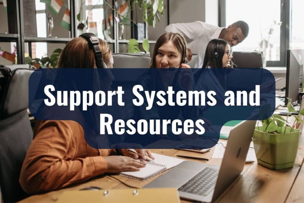 Support Systems and Resources