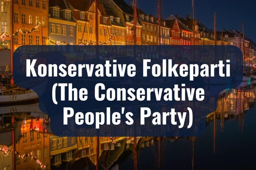 Konservative Folkeparti (The Conservative People's Party)