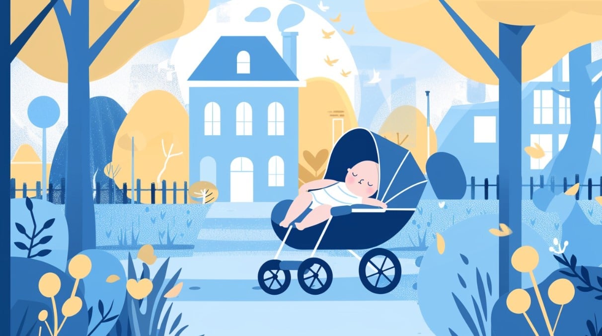 why do babies sleep outside in denmark